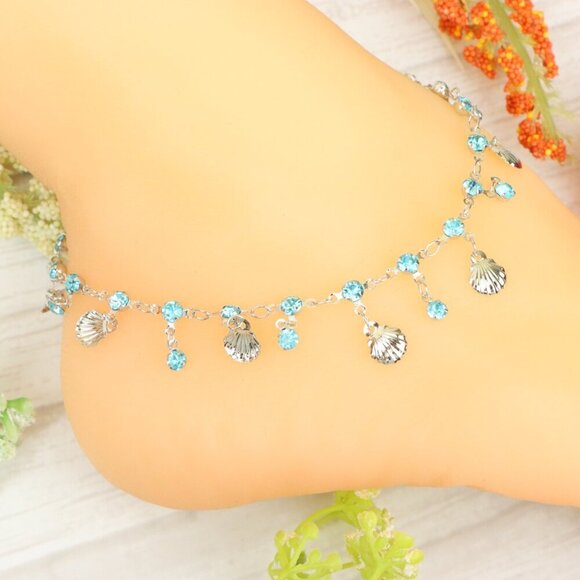 "Handmade Anklet – Elegant & Delicate Jewelry for Women | UNVRC1292 - Picture 6 of 10